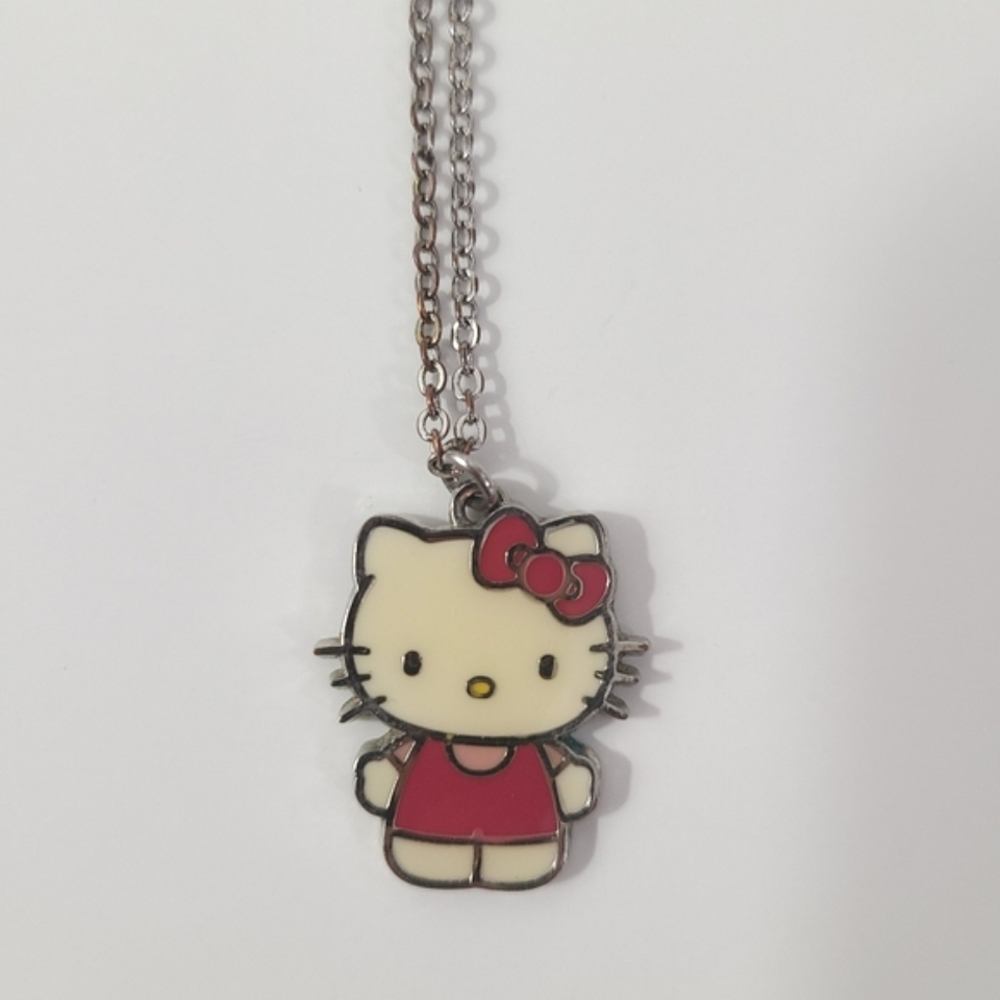 Hello Kitty charm necklace vintage